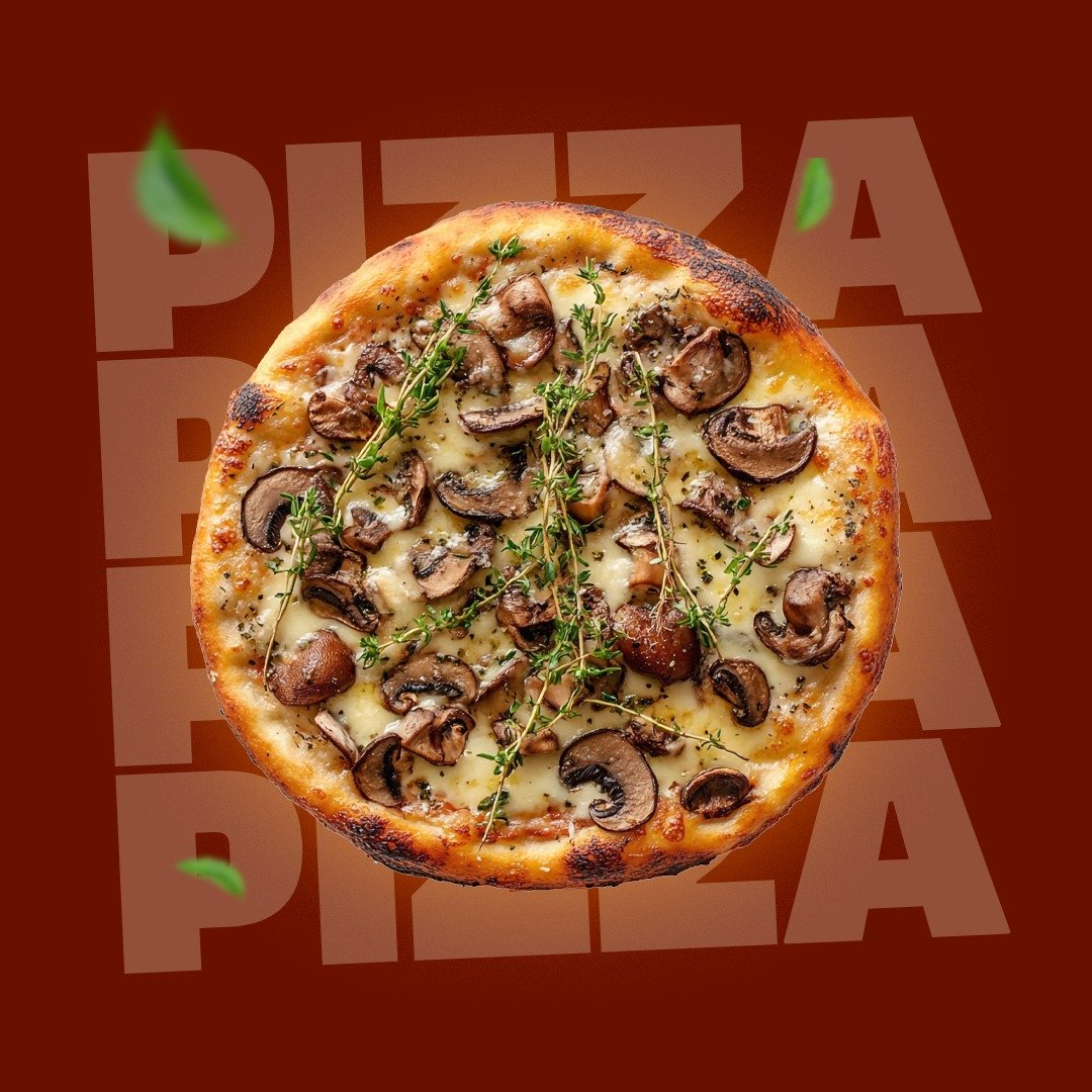 Mushroom Pizza